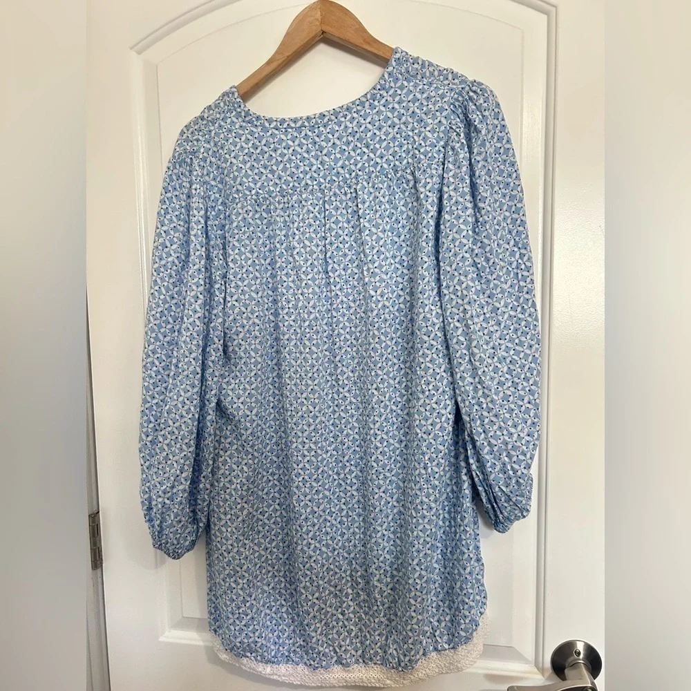 Summersalt Easy Breezy Tunic mini Dress swim Cover-Up size S boho coastal chic
